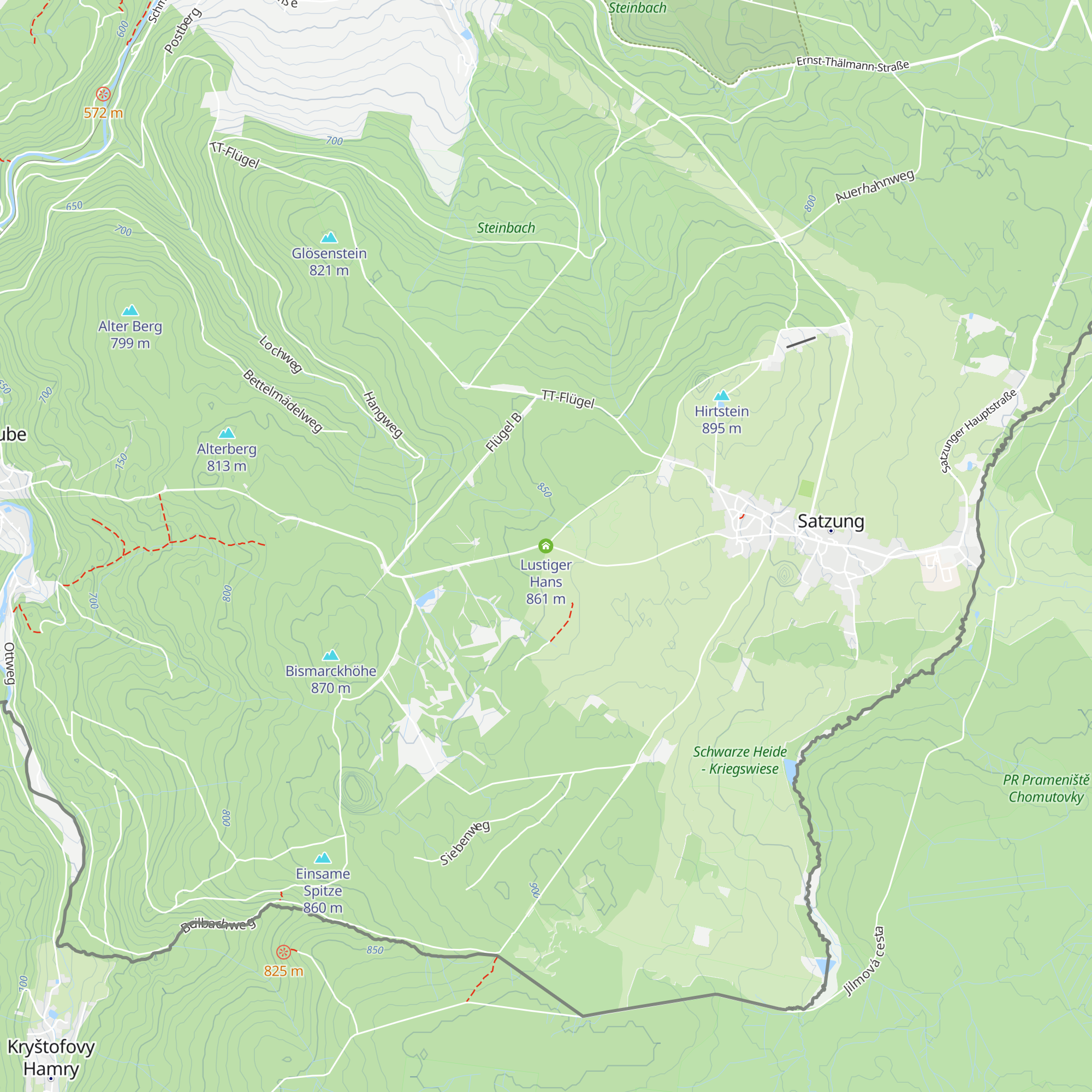 Lustiger Hans map
