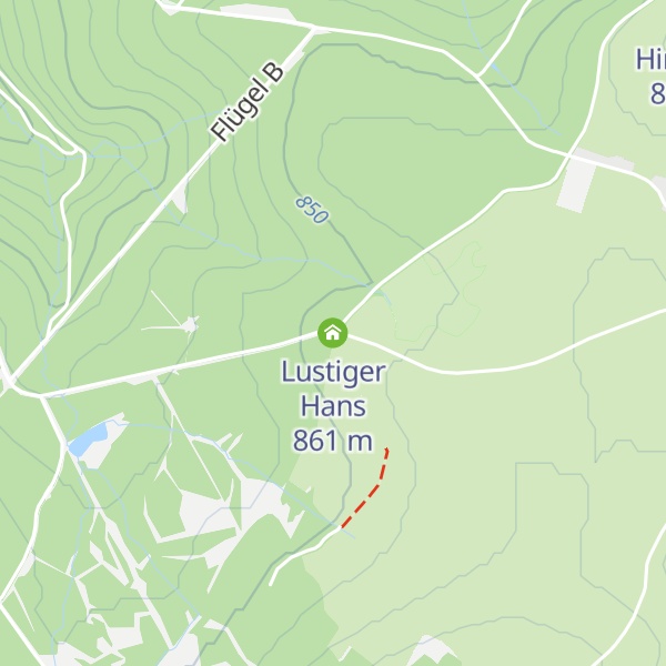 Map of Lustiger Hans