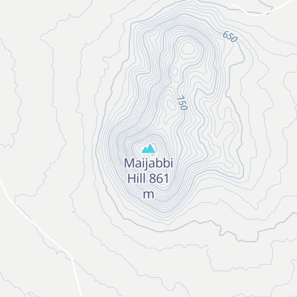 Map of Maijabbi Hill