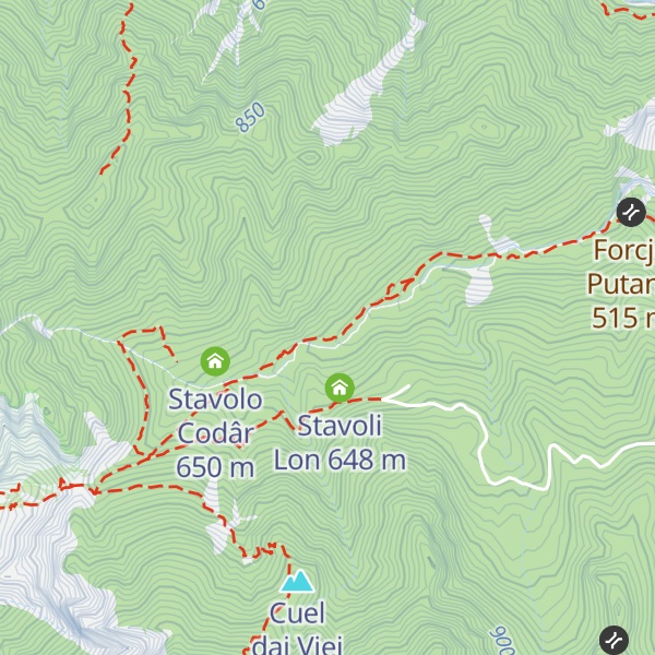 Map of Stavoli Goi