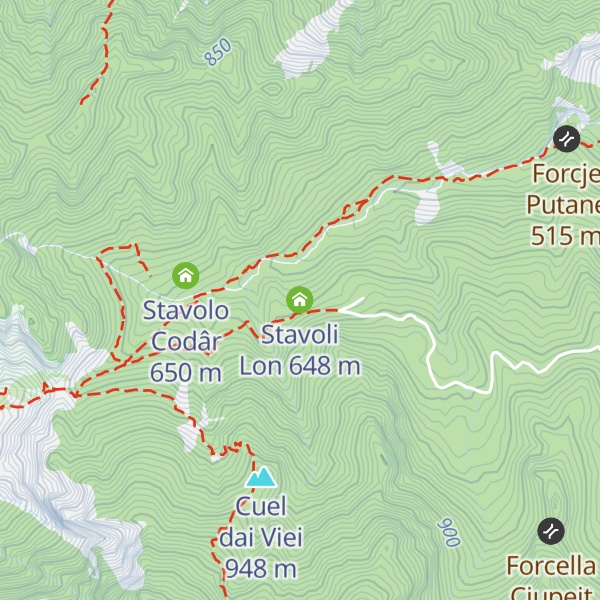 Map of Stavoli Lon