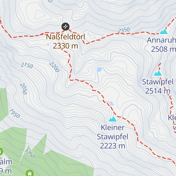 Map of Bödenalm