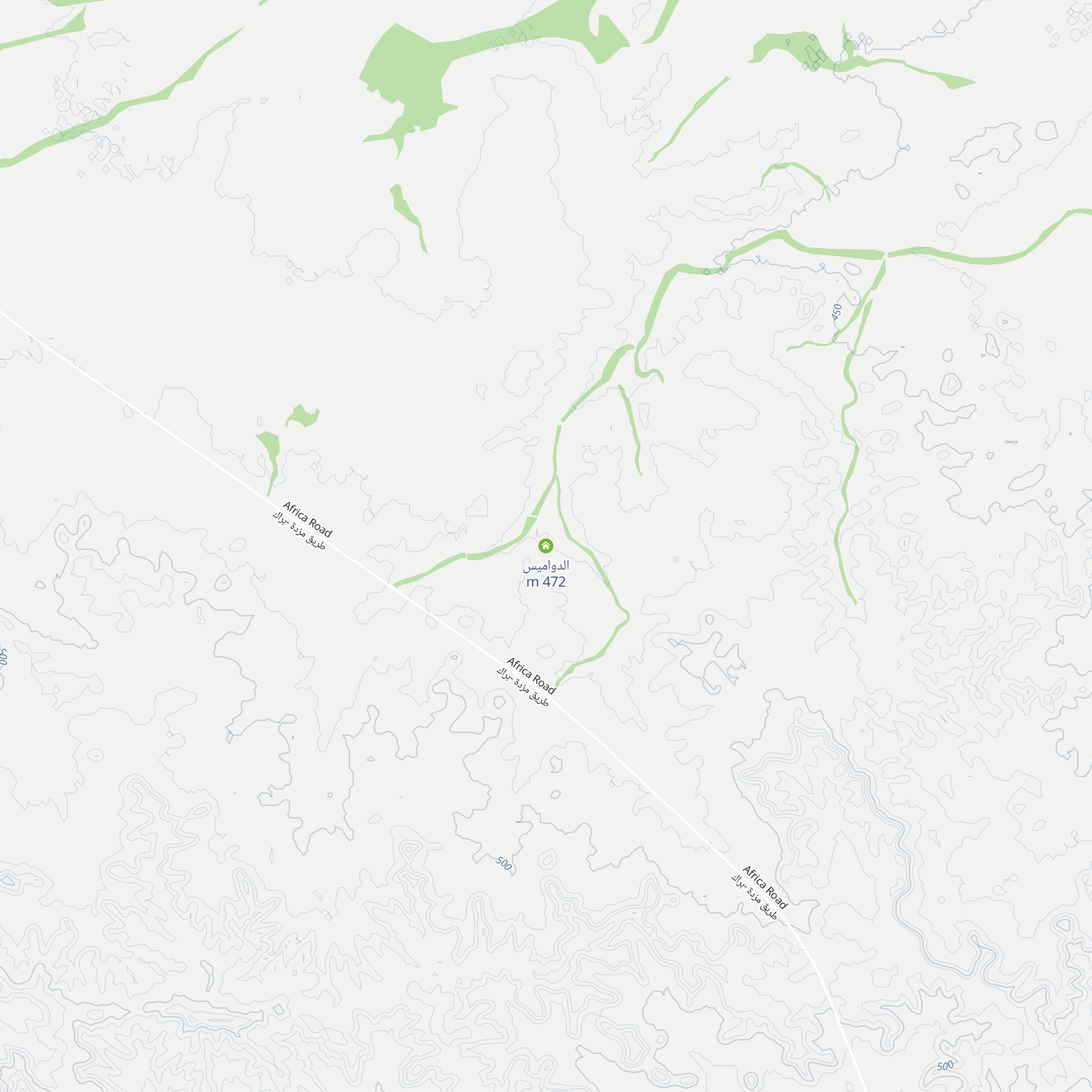 الدواميس map