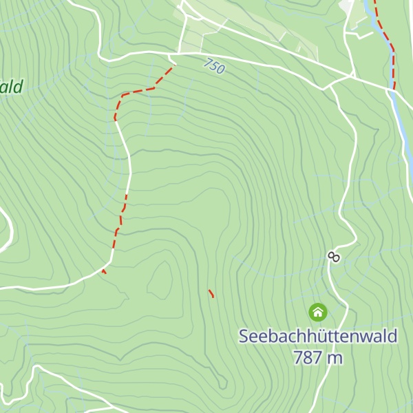 Map of Langhüttenriegel