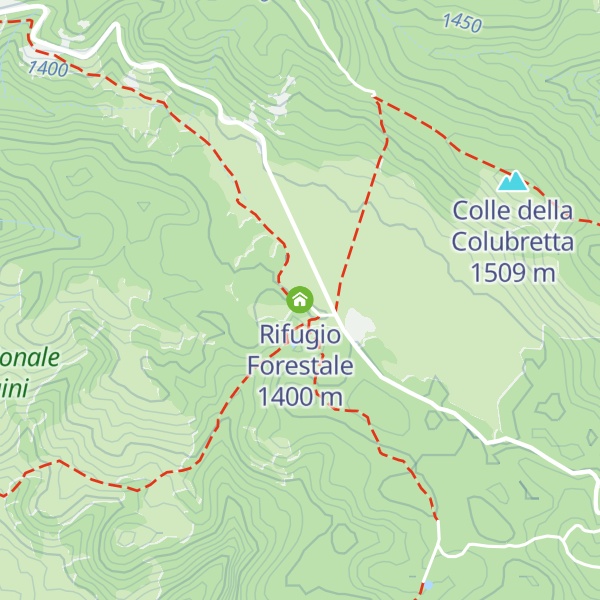 Map of Rifugio Forestale