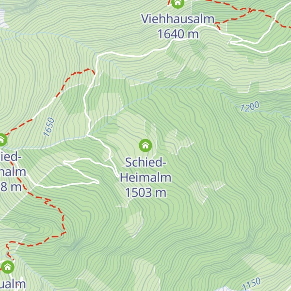 Map of Schied-Heimalm