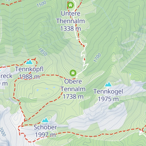 Map of Obere Tennalm