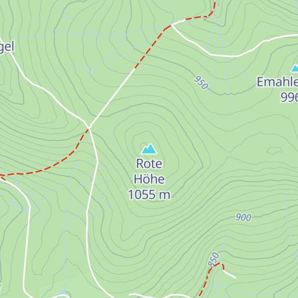 Map of Rote Höhe