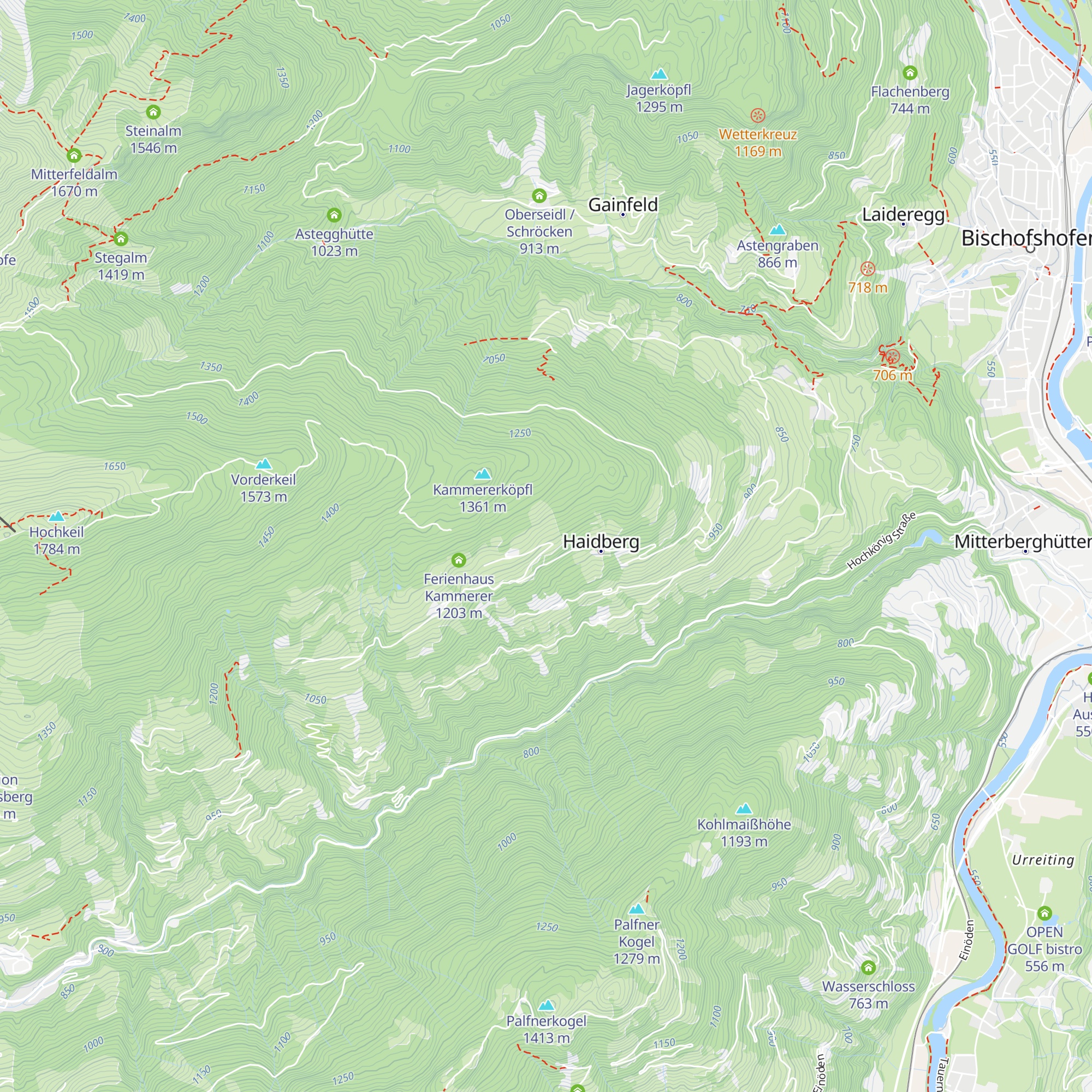 Mosottalm map