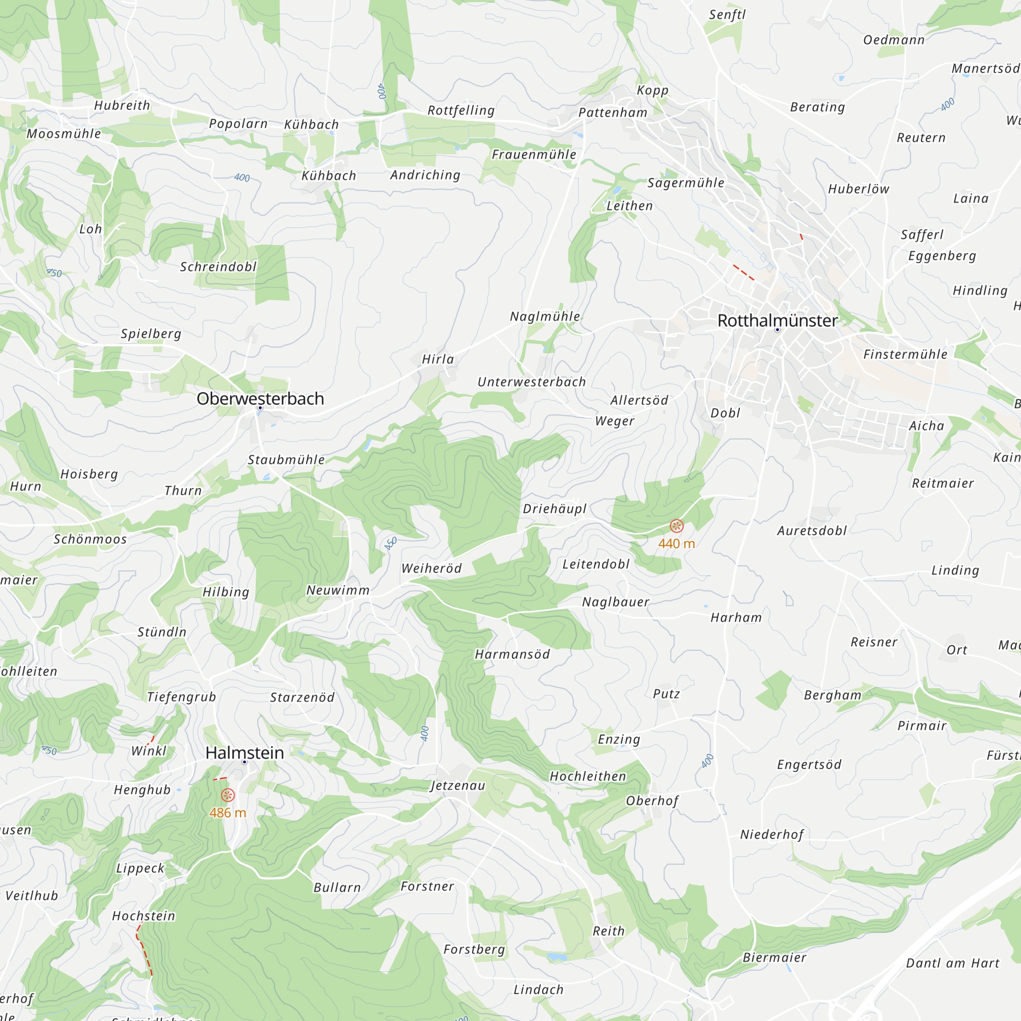 Pöhlmannhütte map