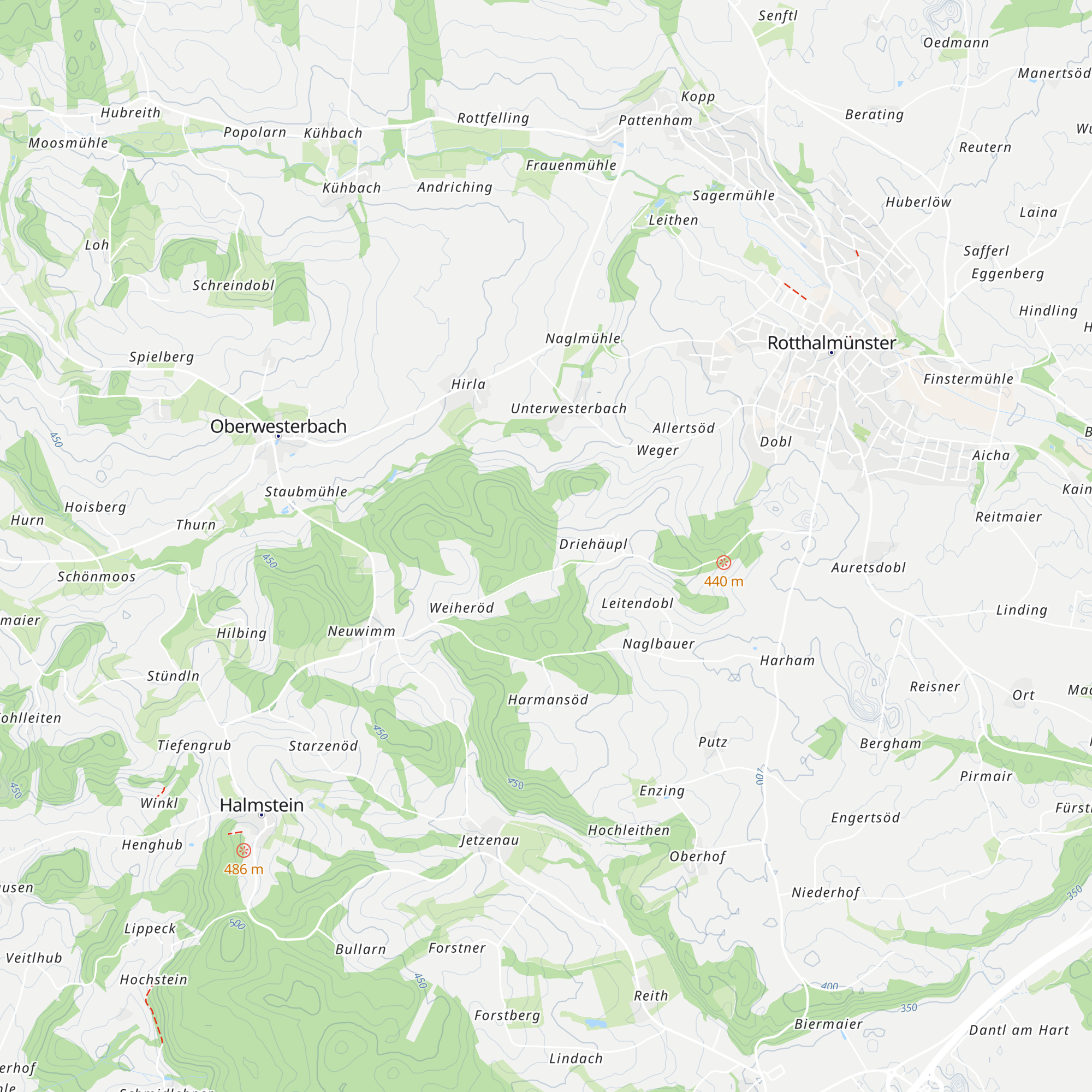 Pöhlmannhütte map