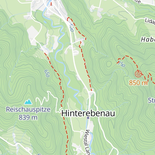 Map of Hotel Obermayr