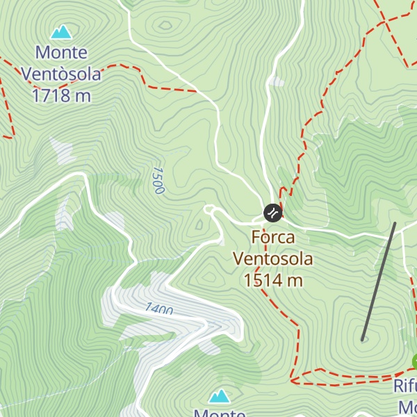 Map of Rifugio Perugia