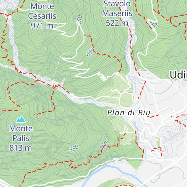 Map of Stavolo del Meni