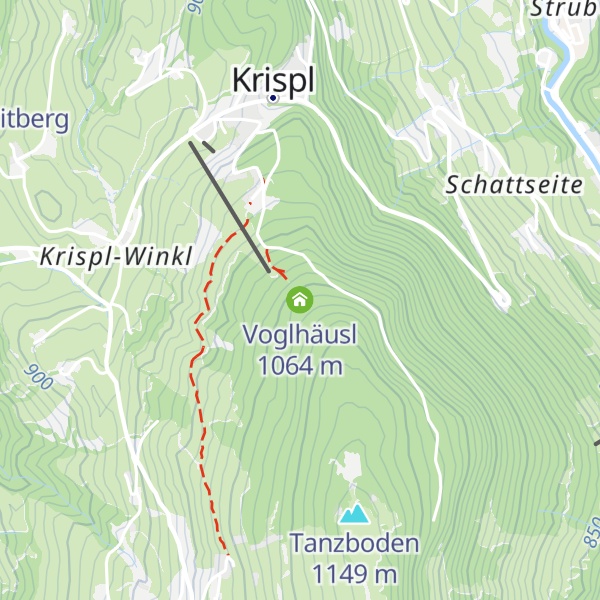 Map of Voglhäusl