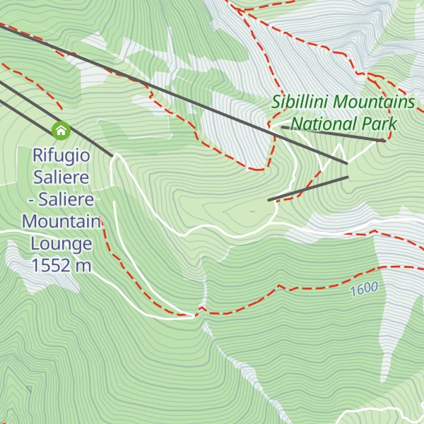 Map of Monte Cornaccione
