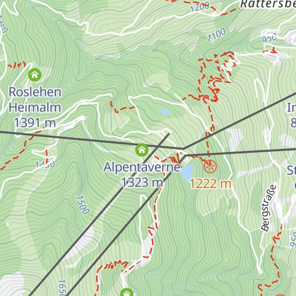 Map of Zapfenhütte