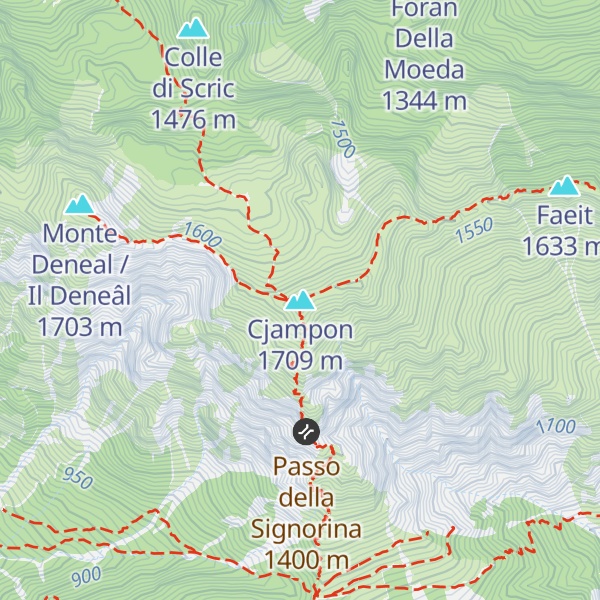 Map of Cjampon
