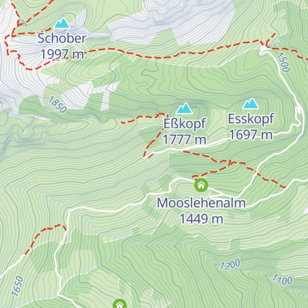 Map of Viehhausalm