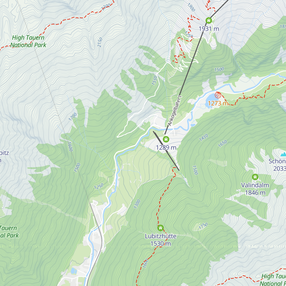 Jausenstation Raineralm map