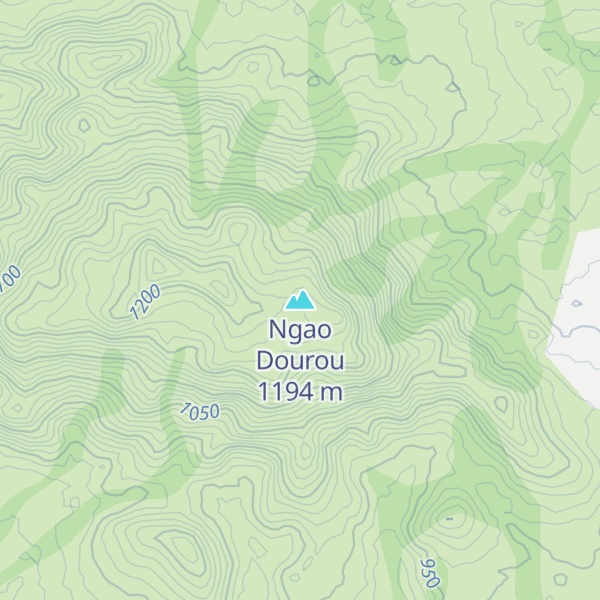Map of Ngao Dourou