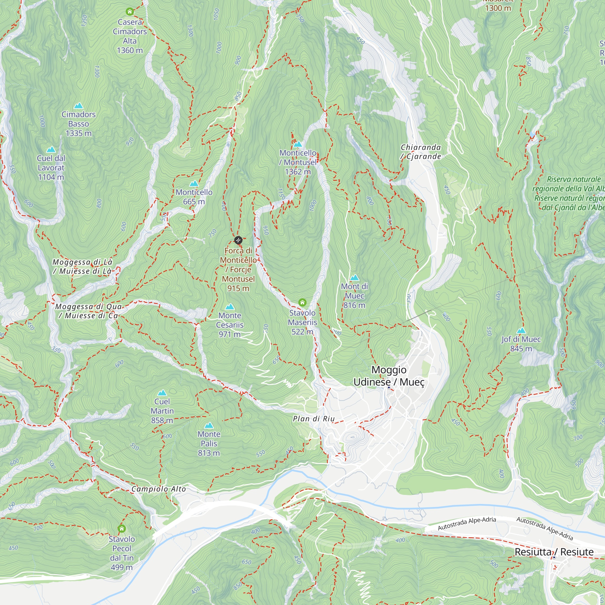 Stavolo Maseriis map