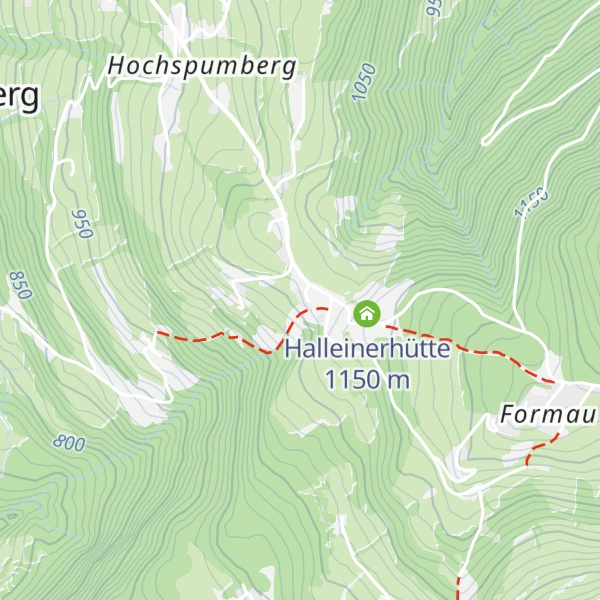 Map of Eggwaldhütte