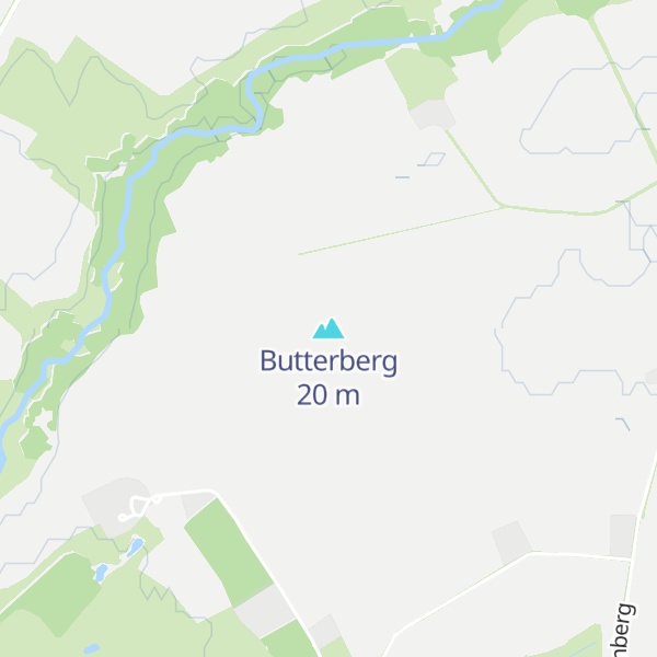 Map of Butterberg
