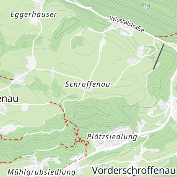 Map of Großschroffenauer