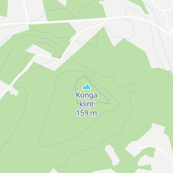 Map of Konga klint