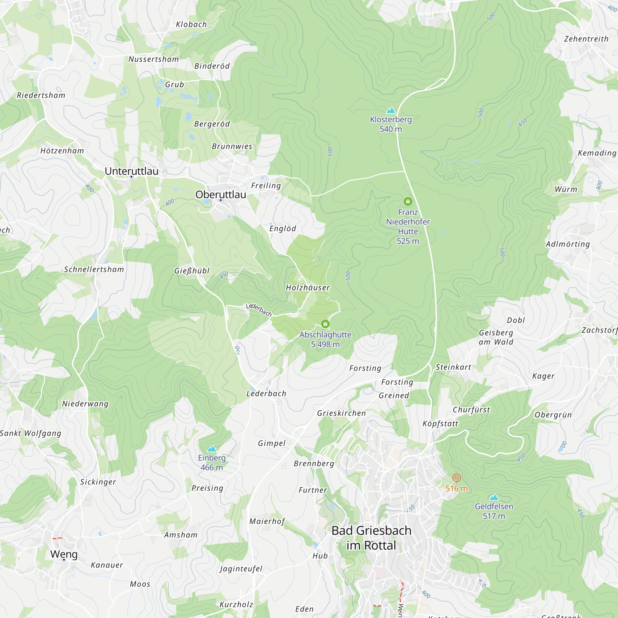 Abschlaghütte 1 map