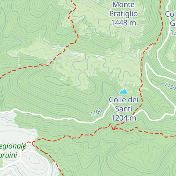 Map of La Serra