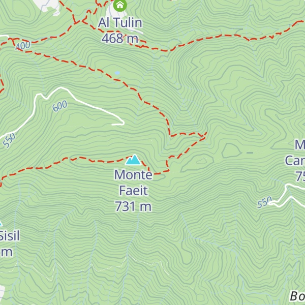 Map of Capanno