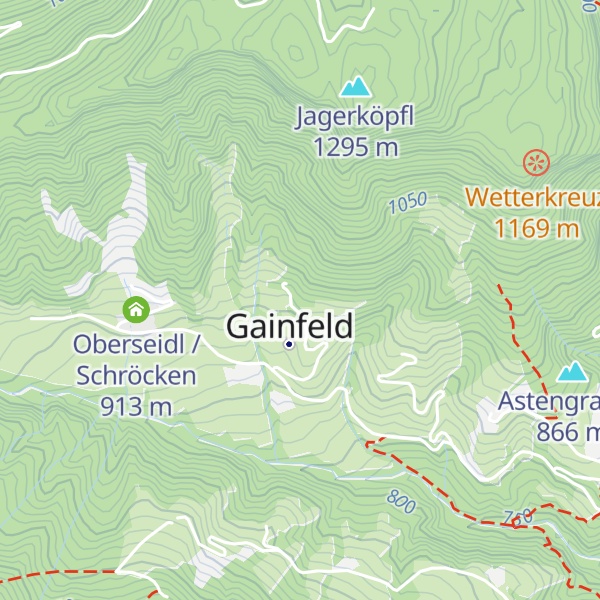 Map of Oberniederlehen / Häuslbauer