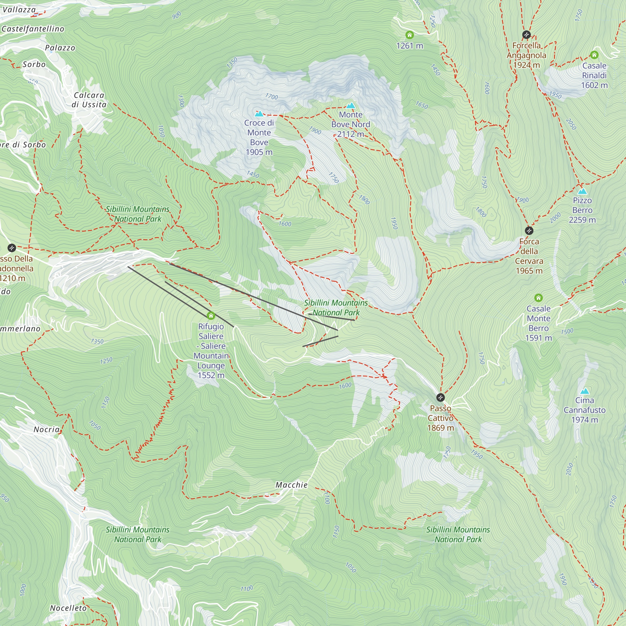 Rifugio Cristo delle Nevi map