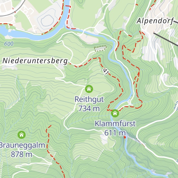 Map of Reithgut