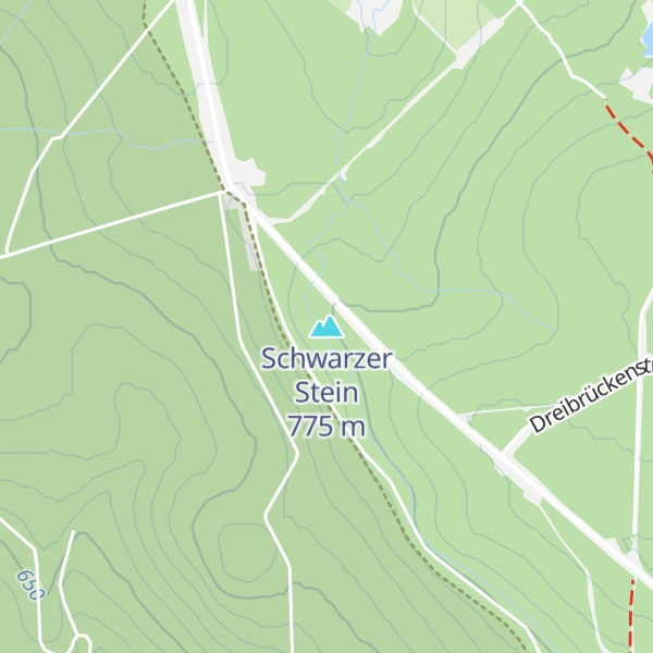 Map of Schwarzer Stein