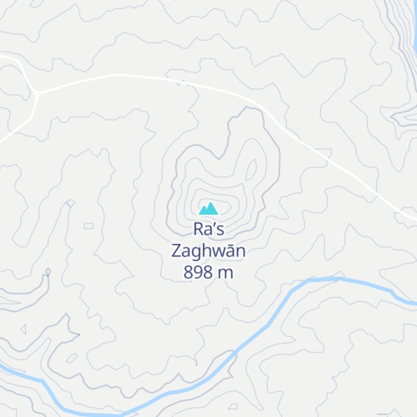 Map of Ra’s Zaghwān
