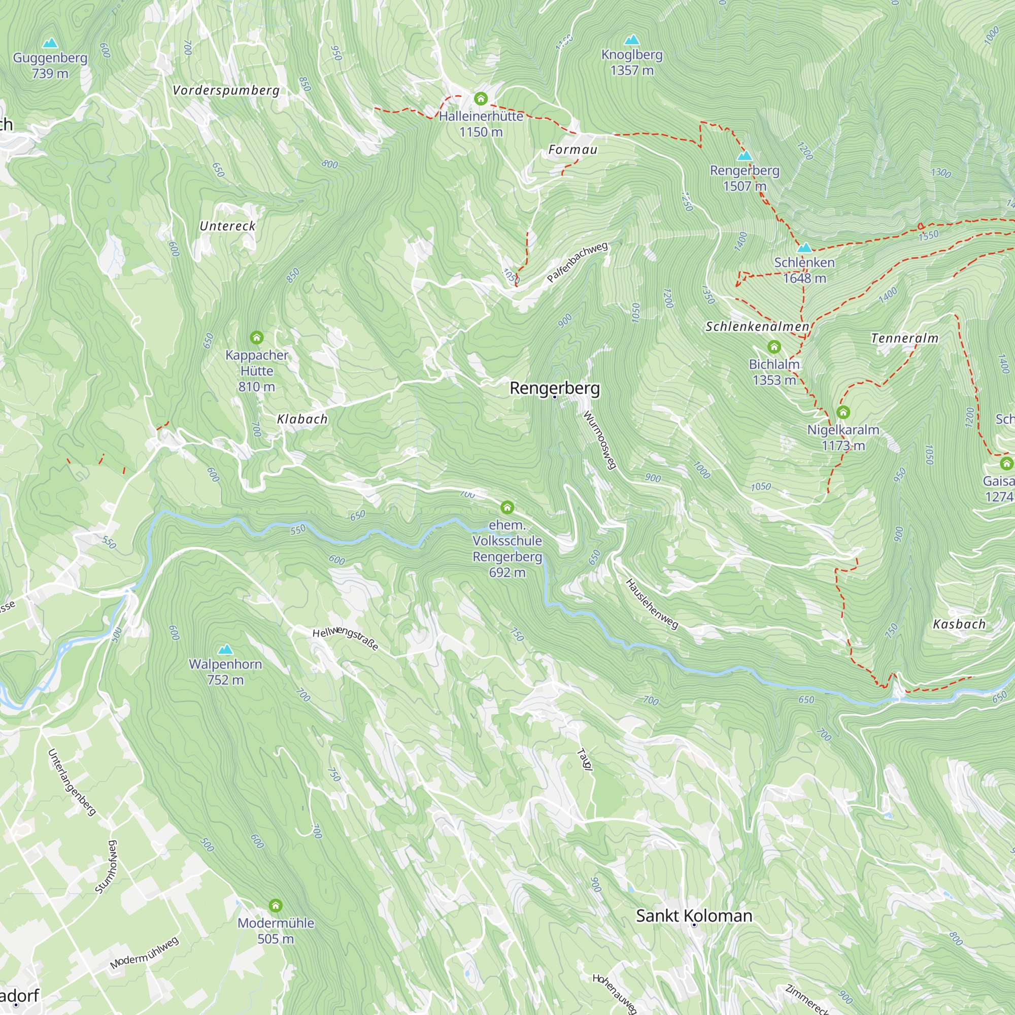 ehem. Volksschule Rengerberg map