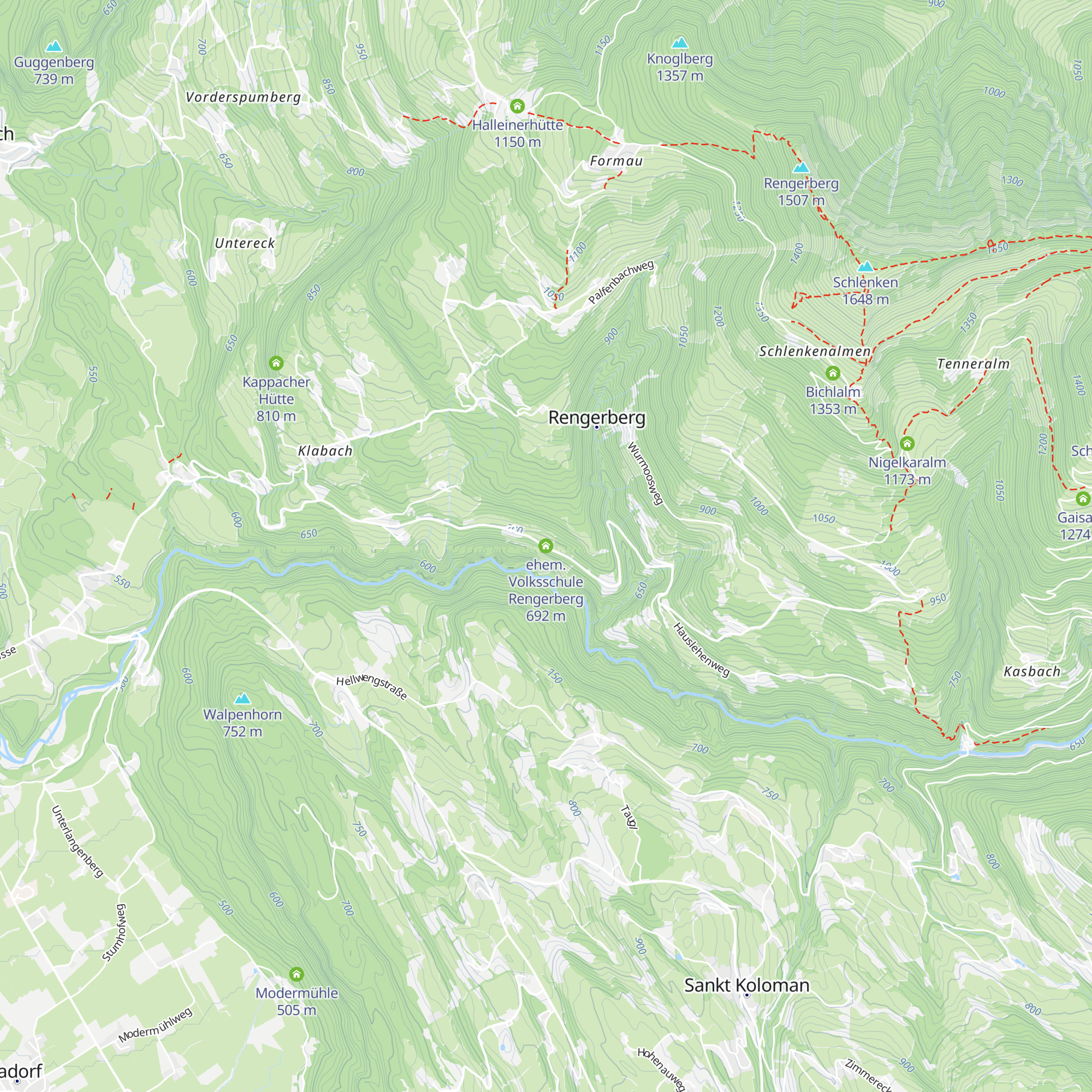 ehem. Volksschule Rengerberg map