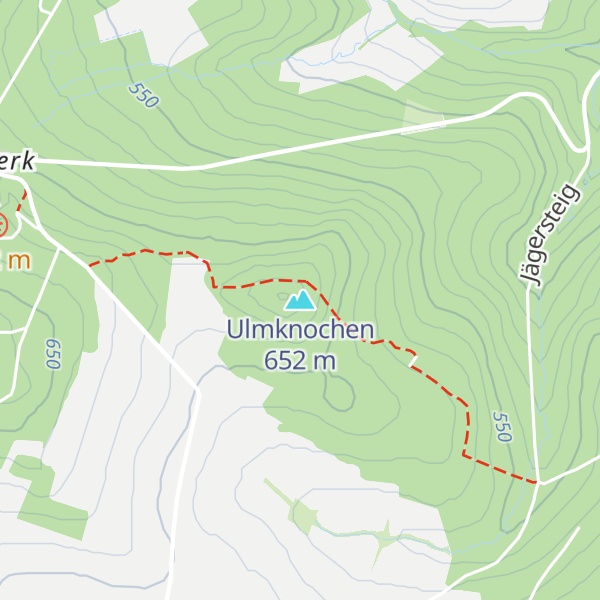 Map of Ulmknochen