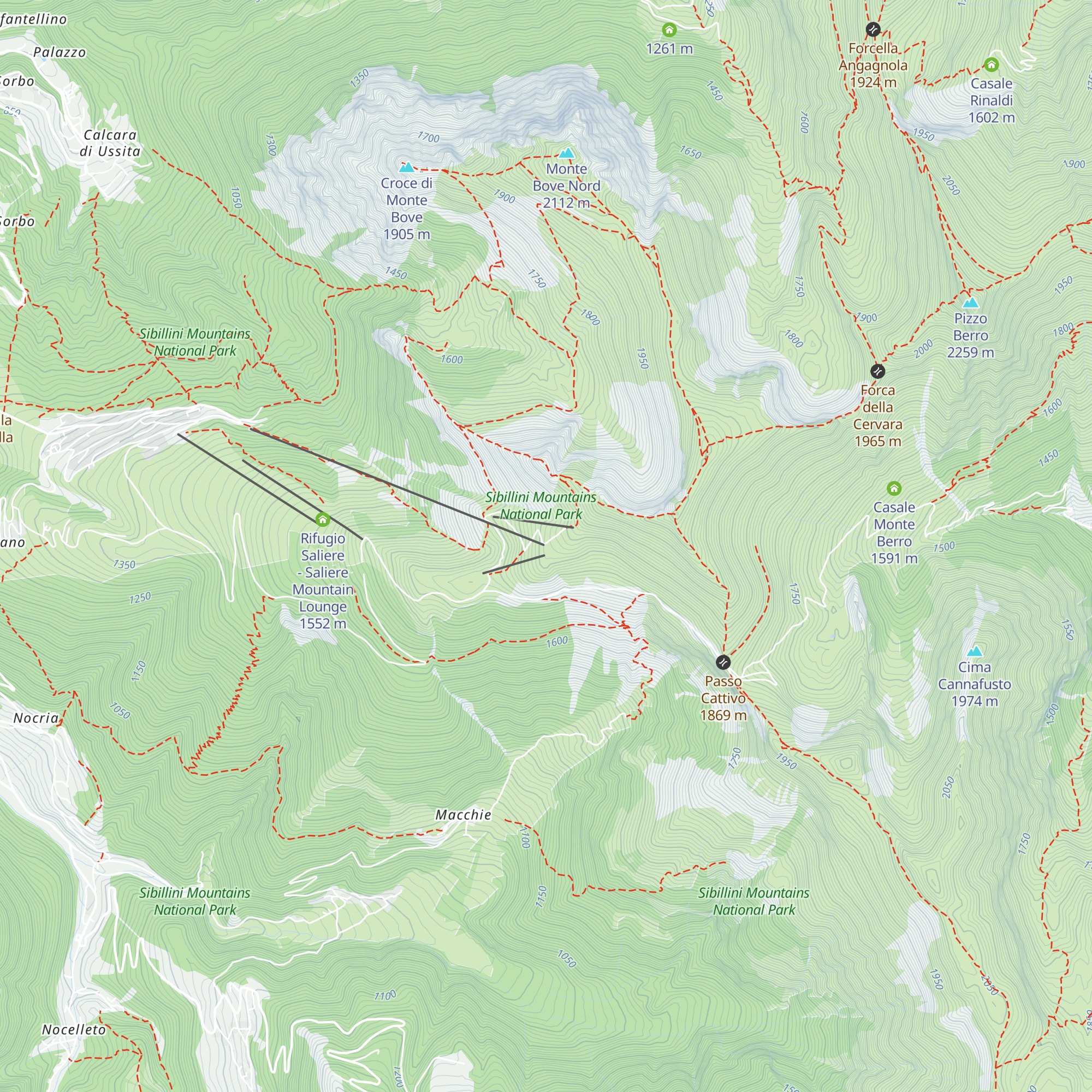 Rifugio Malghe del Cornaccione map