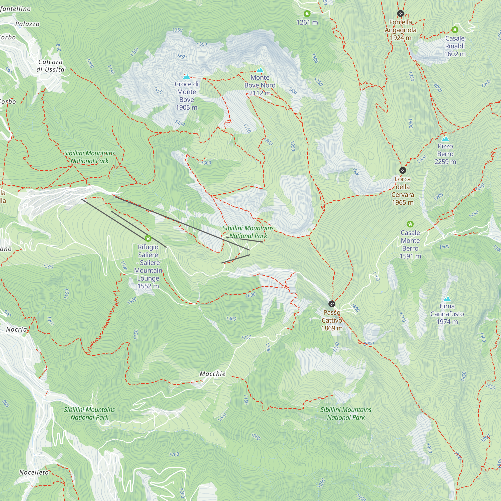 Rifugio Malghe del Cornaccione map