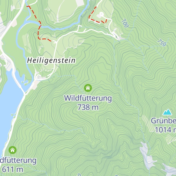 Map of Wildfütterung