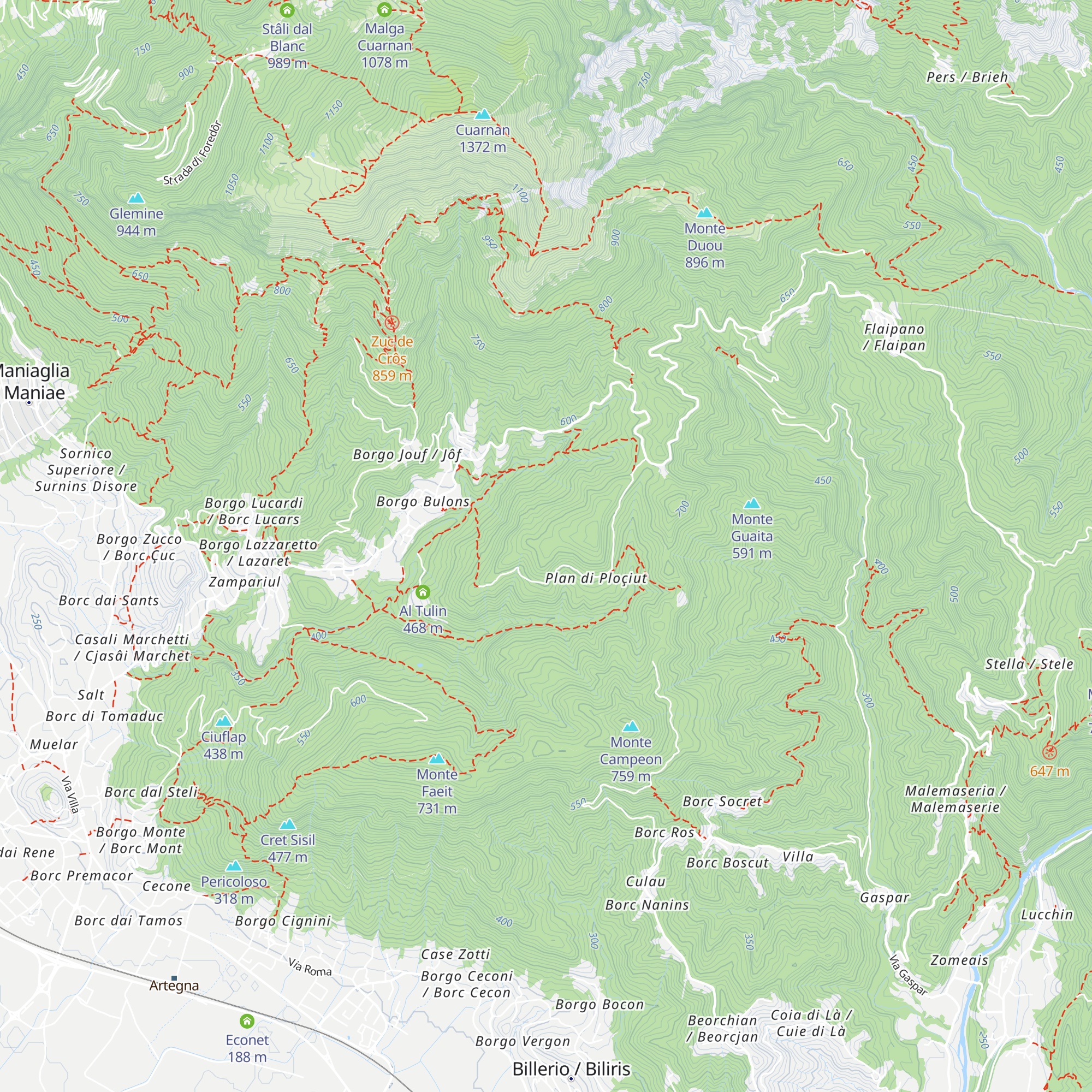 Stavolo map