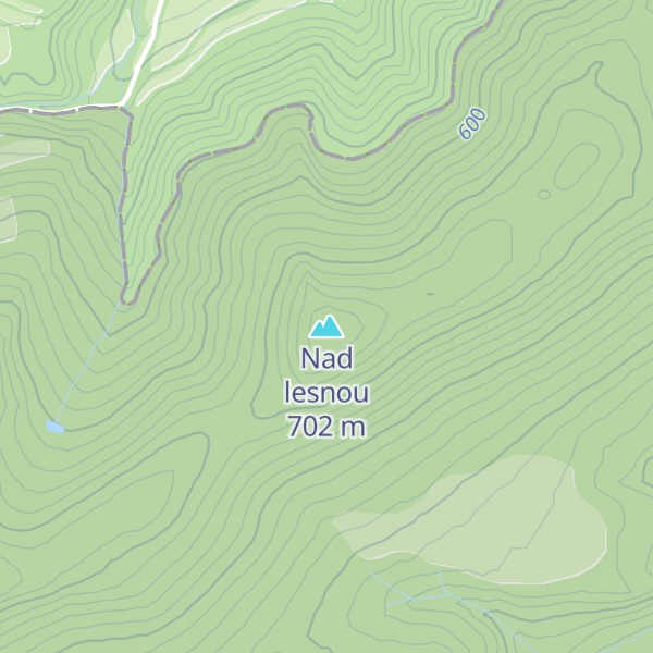Map of Nad lesnou