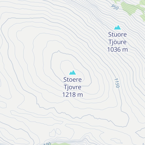 Map of Stoere Tjovre