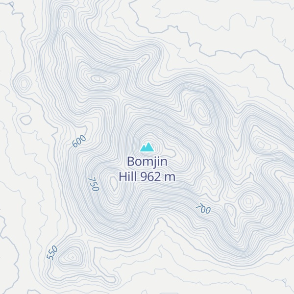 Map of Bomjin Hill