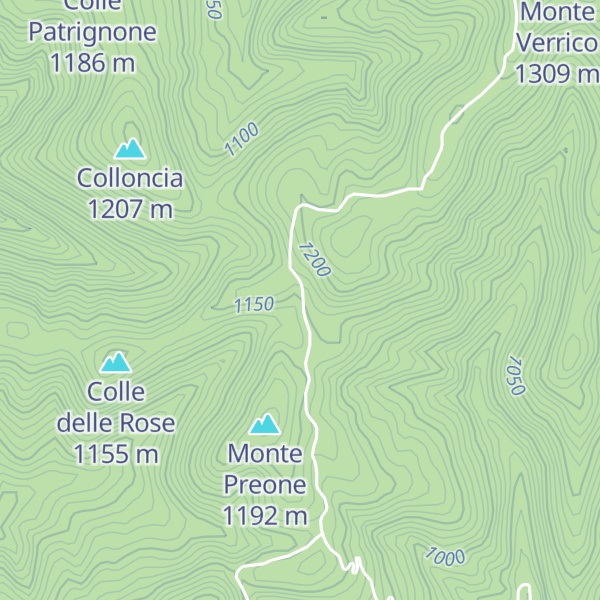Map of Rifugio Luigi Ferretti