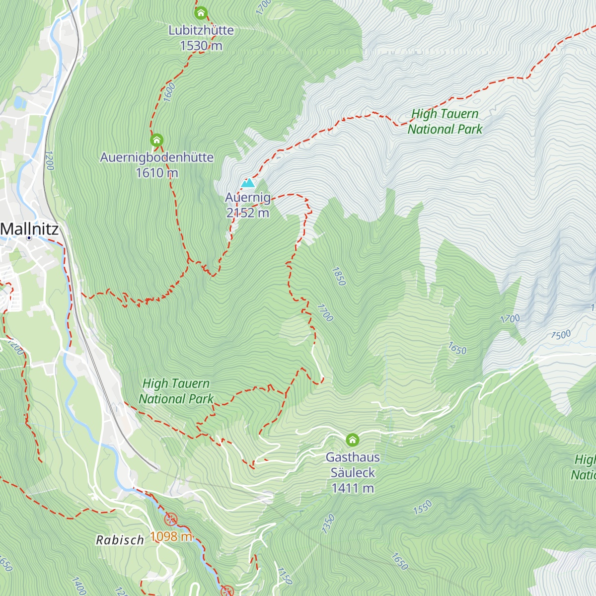Rosskopfalm map